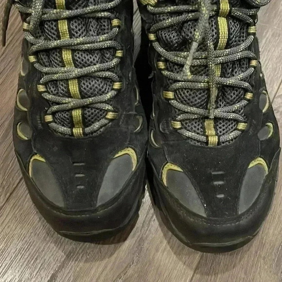 Merrell  Mens Size 7.5 Ridgepass J227162C Black/Moss Thermo Mid Waterproof Boots - Picture 11 of 11